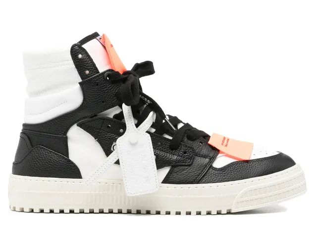 Off-white High-top Lace-up “Black/White” (M065S6L001 WHBLK)