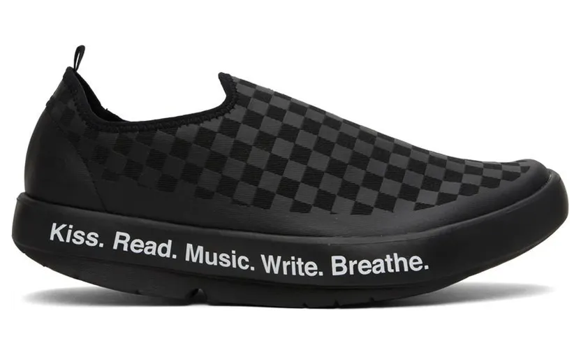TAKAHIROMIYASHITA TheSoloist. White Checker Shoe (sof.0015)