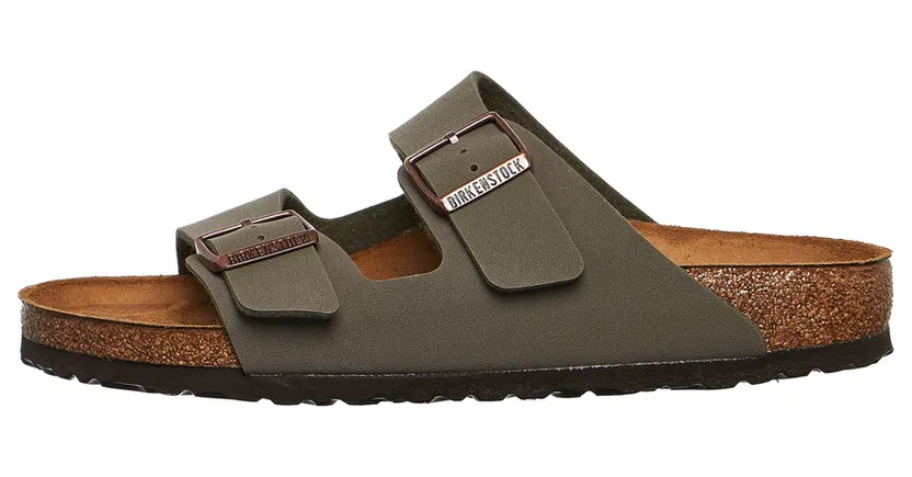 Birkenstock Arizona Birkibuc “Stone” (0151211)
