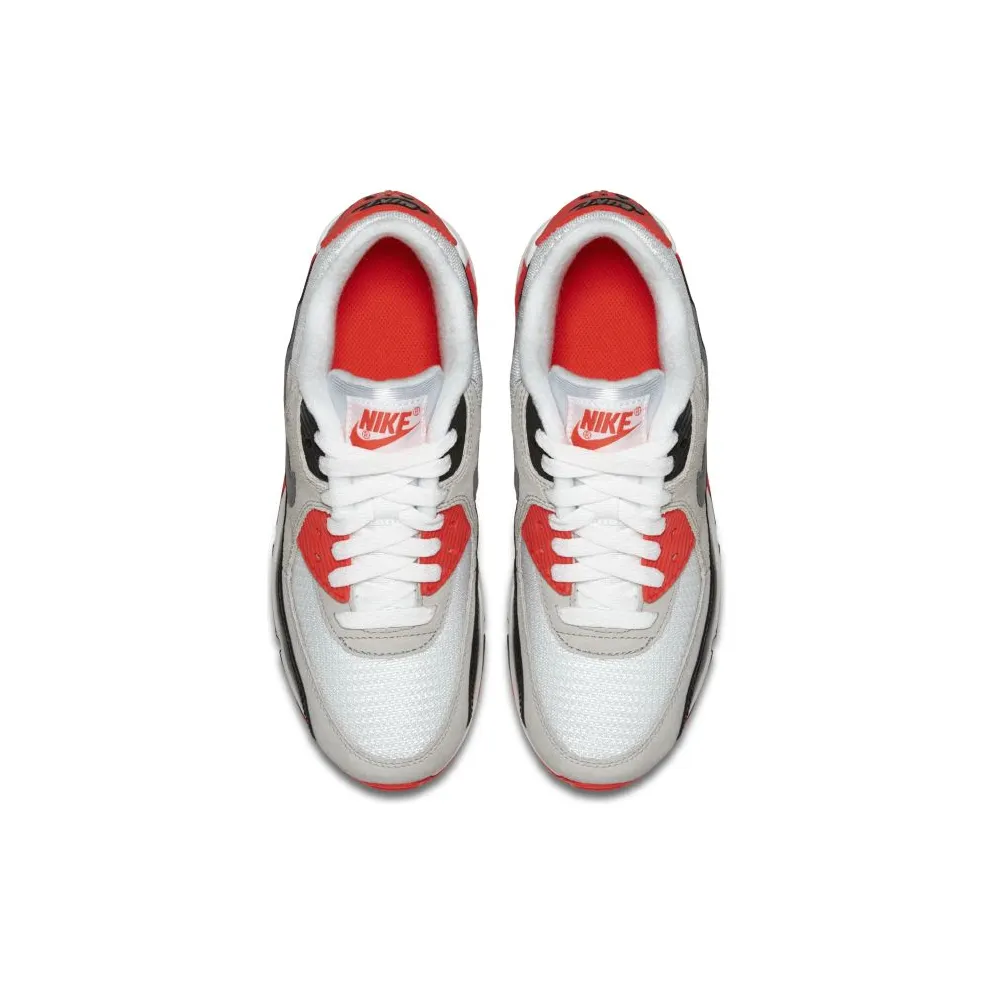 Nike Air Max 90 Infrared 2015 (GS) White/Cool Grey-Neutral Grey-Black (724882-100)