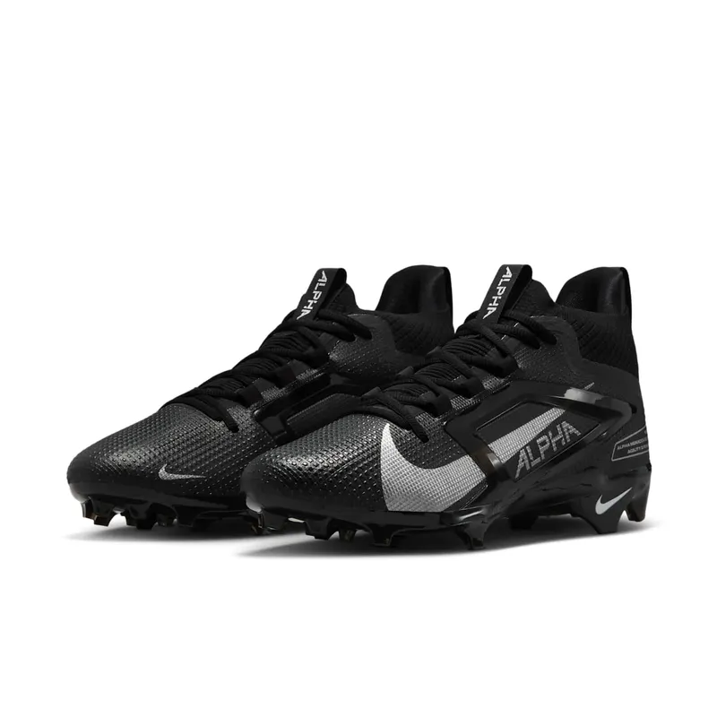 Nike Alpha Menace 4 Elite Black Metallic Silver (FD7036-002)