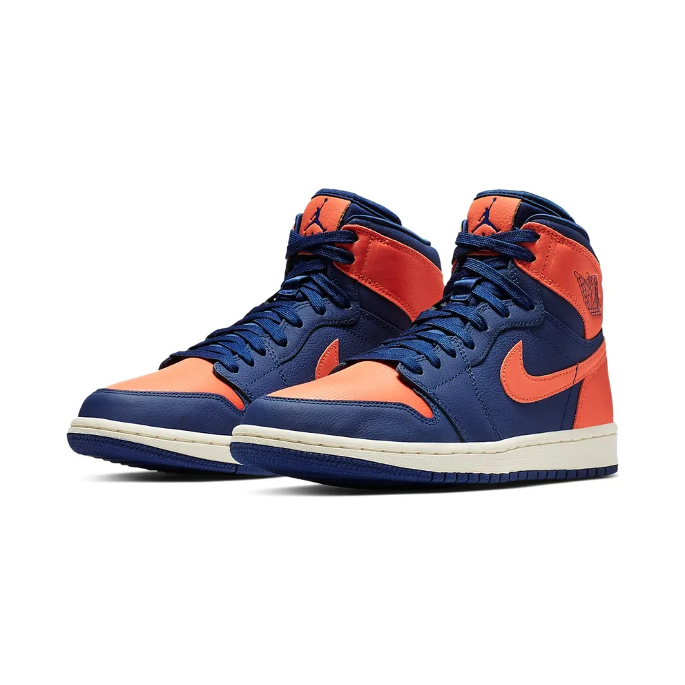 Jordan 1 Retro High Blue Void Turf Orange (W) Blue Void/Blue Void-Turf Orange-Sail (AH7389-408)
