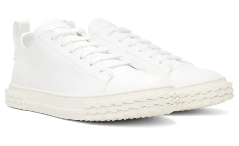 Giuseppe Zanotti White Blabber Sneakers (RU20025-93143) (4)