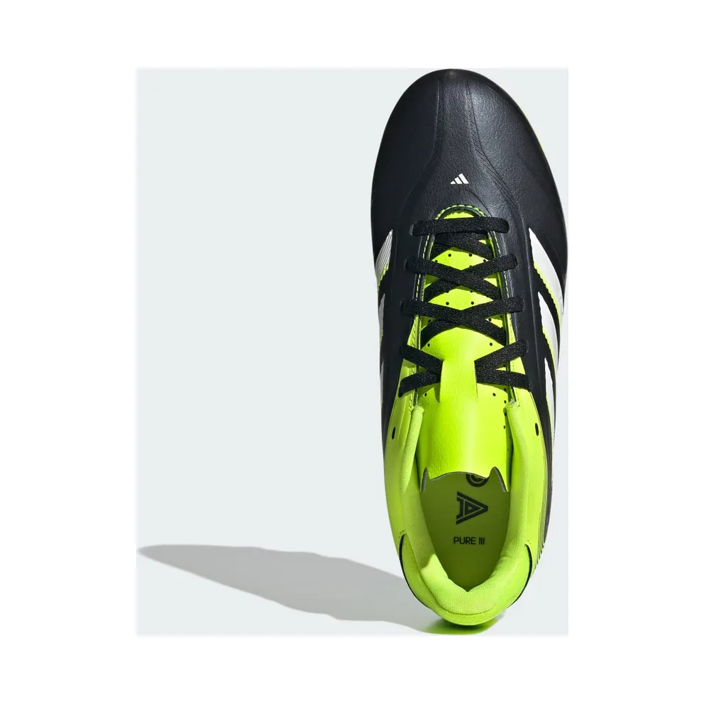 adidas Copa Pure 3 Club FG/MG Core Black Cloud White Lucid Lemon (JR2905)