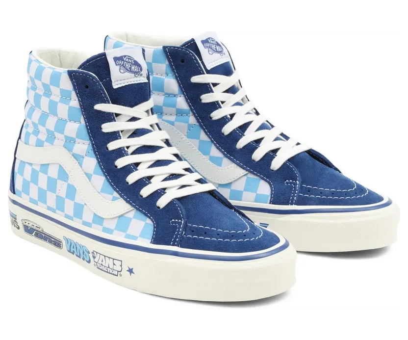 VANS Anaheim Factory Sk8-hi 38 Dx Schoenen Blauw (VN0A5KRIA5I)
