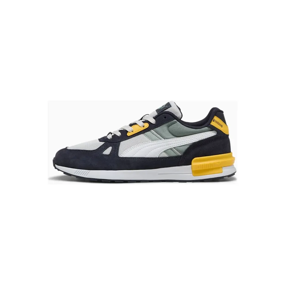 Puma Graviton Pro Feather Gray White New Navy Green Moon (380736-45)