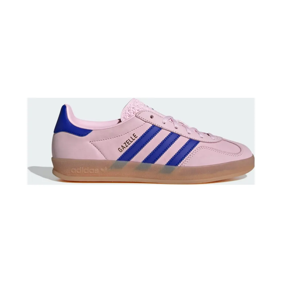 Adidas Gazelle Indoor Clear Pink / Lucid Blue / Gum (JI1371)