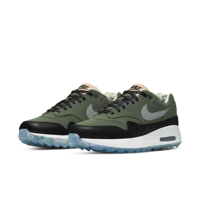 Nike Air Max 1 Golf Enemies of the Course Cargo Khaki/Black-Summit White-Cool Grey (CJ9903-308)