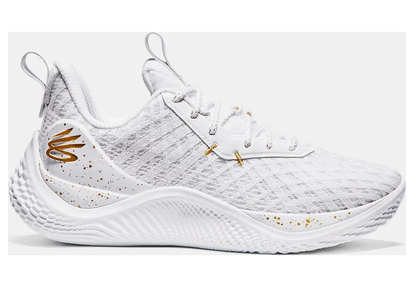 Under Armour Curry Flow 10 Team White Metallic Gold (3026624-102)