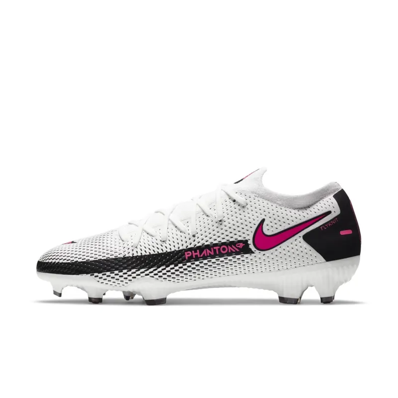 Nike Phantom GT Pro FG White Black Pink Blast White/Black-Pink Blast (CK8451-160)