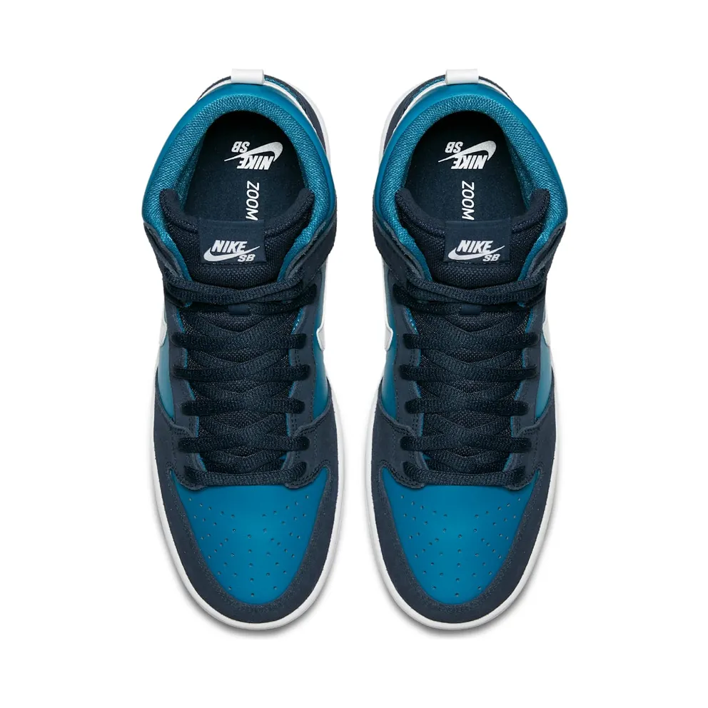 Nike SB Dunk High Industrial Blue Obsidian/White-Industrial Blue (854851-414)