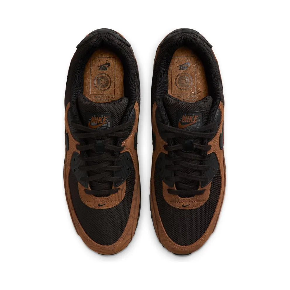 Nike Air Max 90 Premium “Light British Tan Velvet Brown” (IQ0283-281)