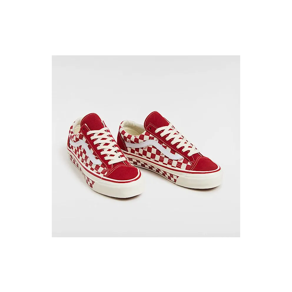 Vans Old Skool 36 Premium Checkerboard Chili Pepper Red (VN000D57ERY)