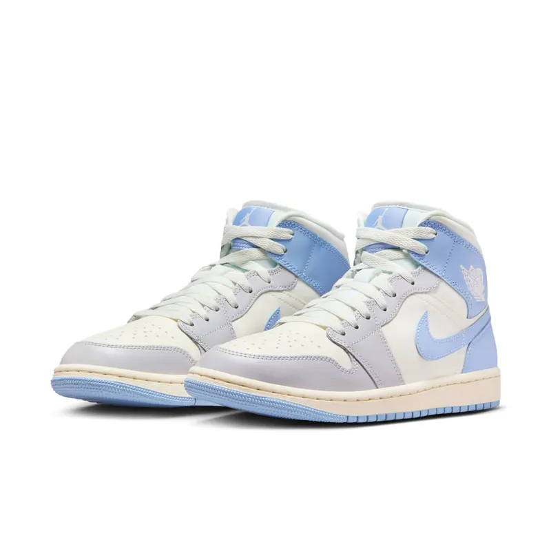 Air Jordan 1 Mid “Psychic Blue Sail Coconut Milk” (BQ6472-402)