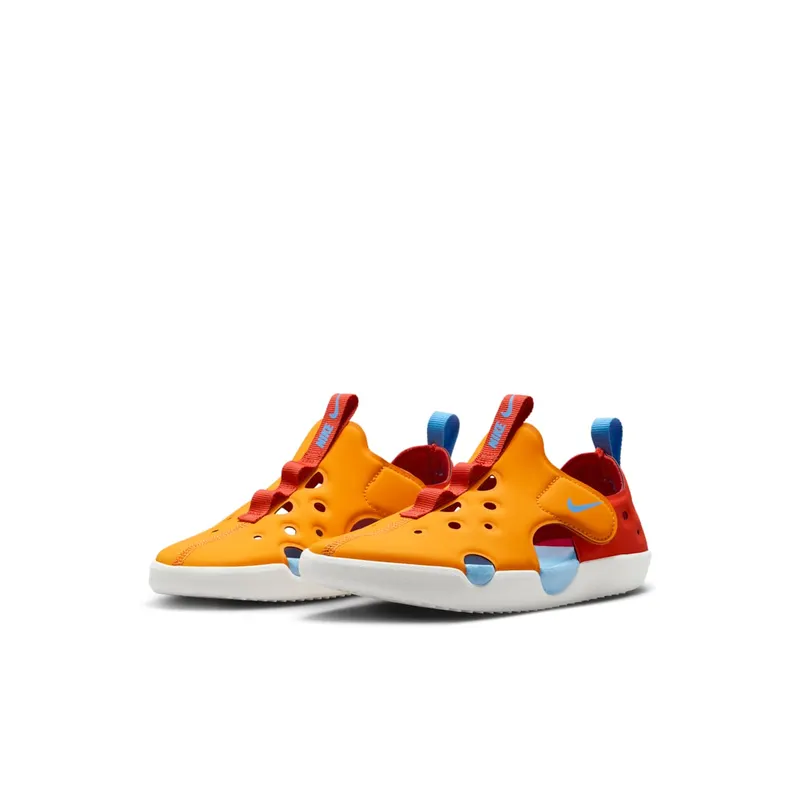 Nike Sunray Protect 4 Orange Peel Picante Red University Blue (HF6277-800)