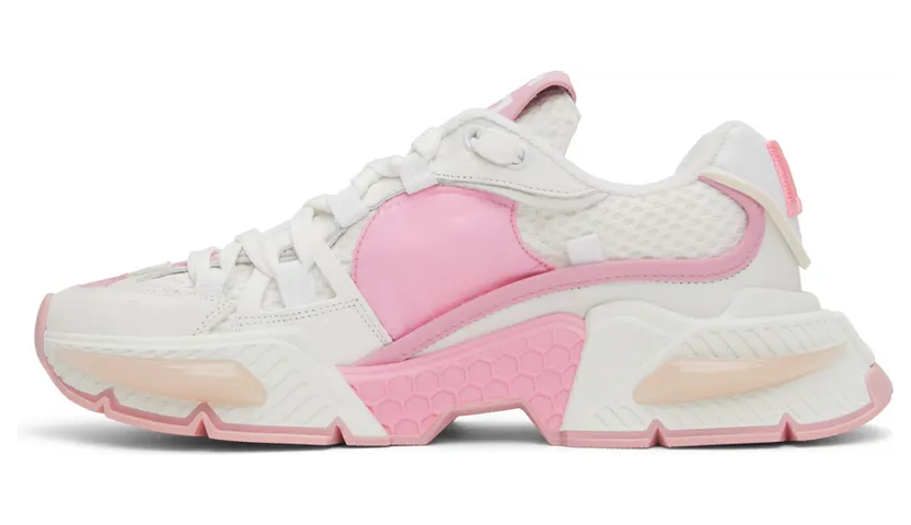 Dolce & Gabbana Pink & White Airmaster Sneakers (CK2071 AD452) (3)