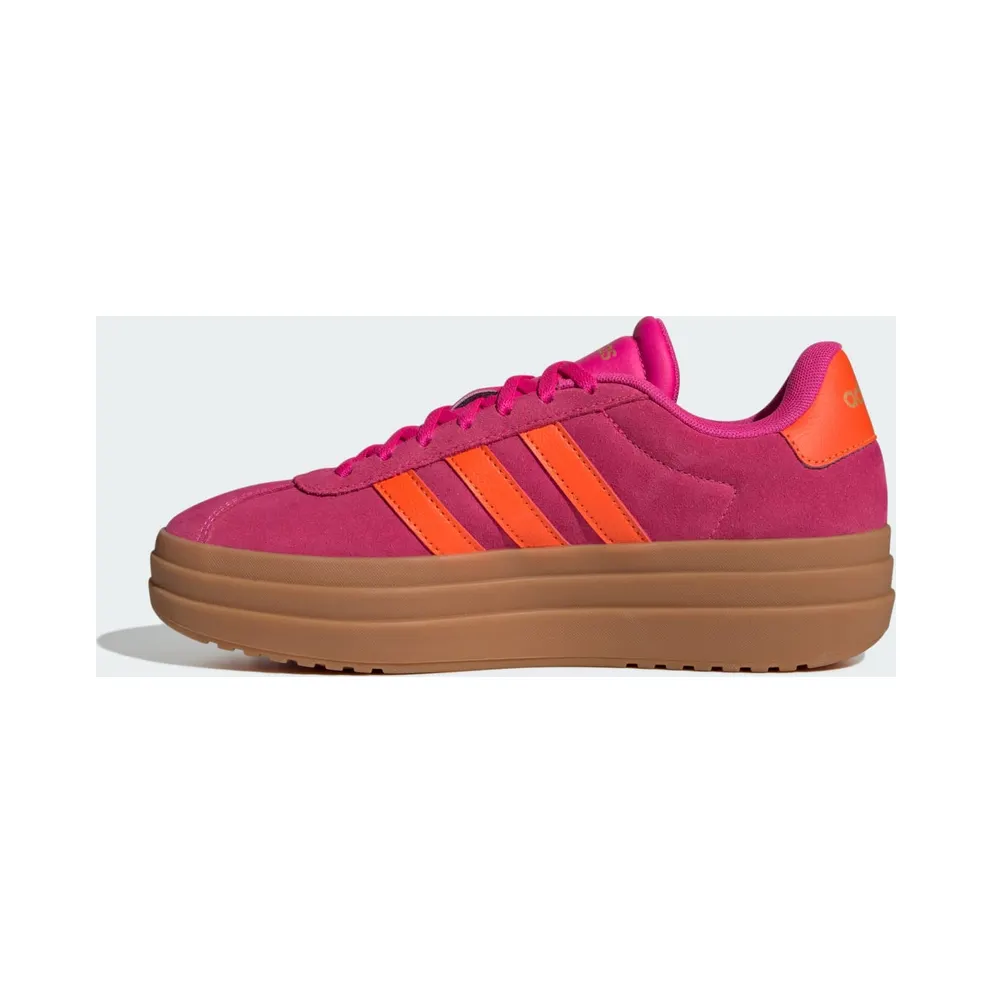 adidas VL Court Bold Shock Pink Cloud White Gold Metallic (JQ5636)