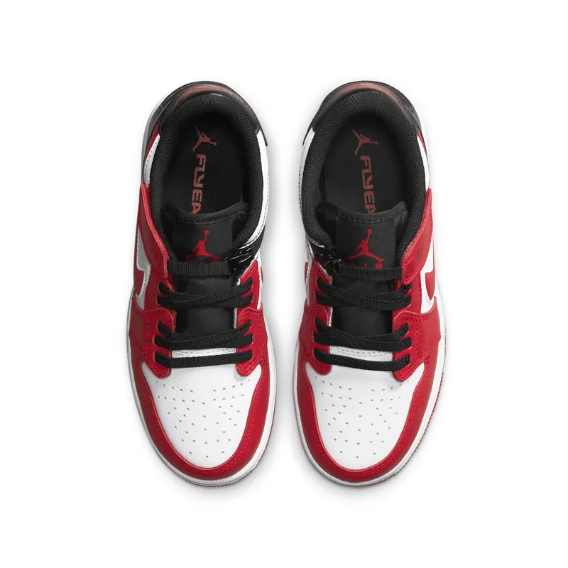 Air Jordan 1 Low FlyEase Older Kids’ White (DN4639-163)