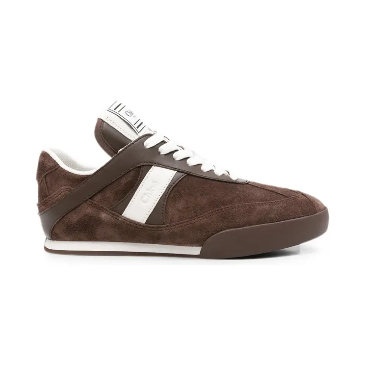 Chloé Suede Panelled “Brown/White” (25W07IVI 27Z)