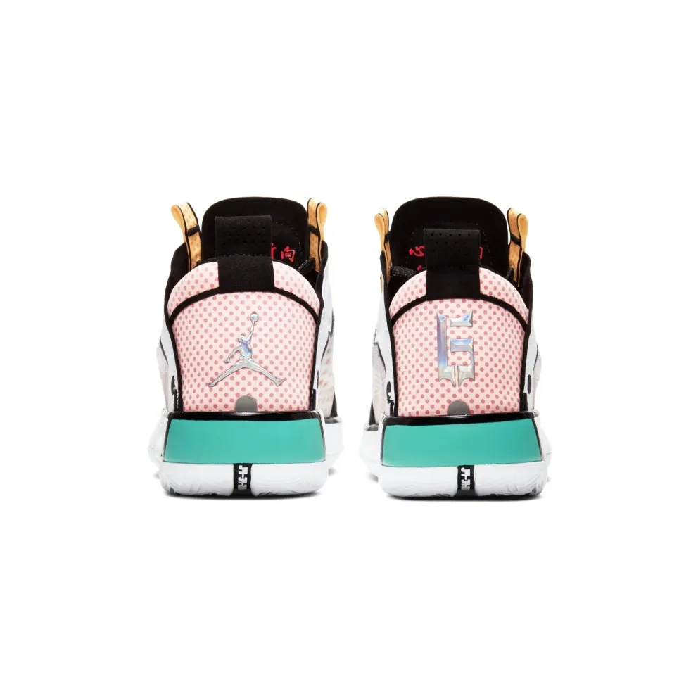 Jordan XXXIV Low Guo Ailun Pop Art (GS) White/Multi-Color (CZ7743-100)