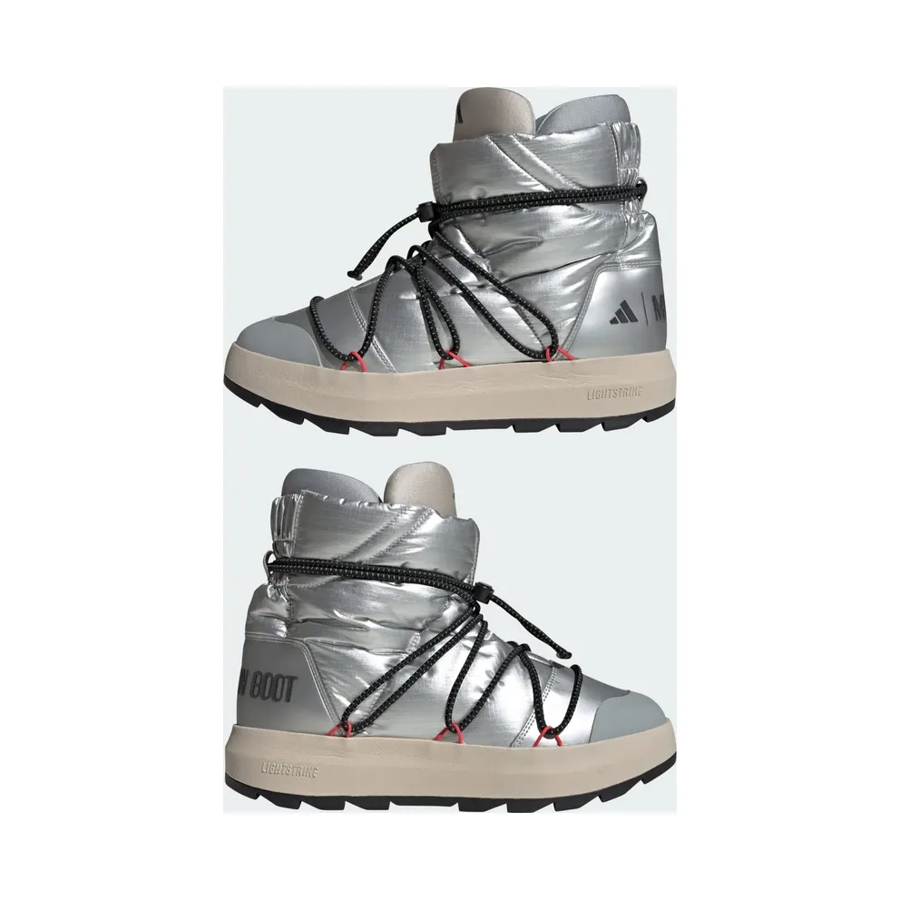 Adidas adidas x MOON BOOT ACE MID Matte Silver / Core Black / Lucid Red (JQ7849)