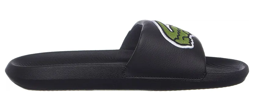 Lacoste Croco Slide Black / Green (38CMA0073-1B4) (4)