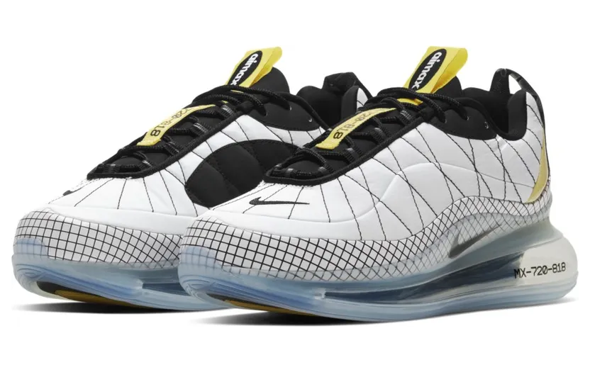 Nike MX-720-818 White / Black / Opti Yellow (CI3871-100)
