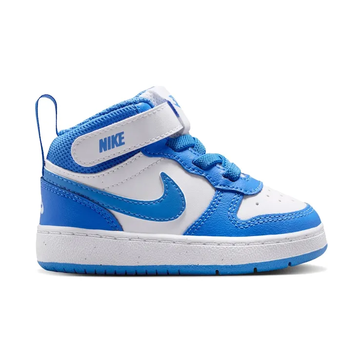 Nike Court Borough Mid 2 White Blue Crystal (CD7784-134)