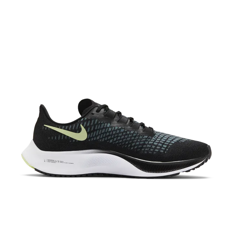 Nike Air Zoom Pegasus 37 Barely Volt (W) Black/Barely Volt/White (BQ9647-004)