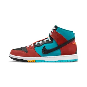 Nike SB Dunk High Di’orr Greenwood “Turquoise Blue / Rugged Orange / Black” (FQ1775-400)