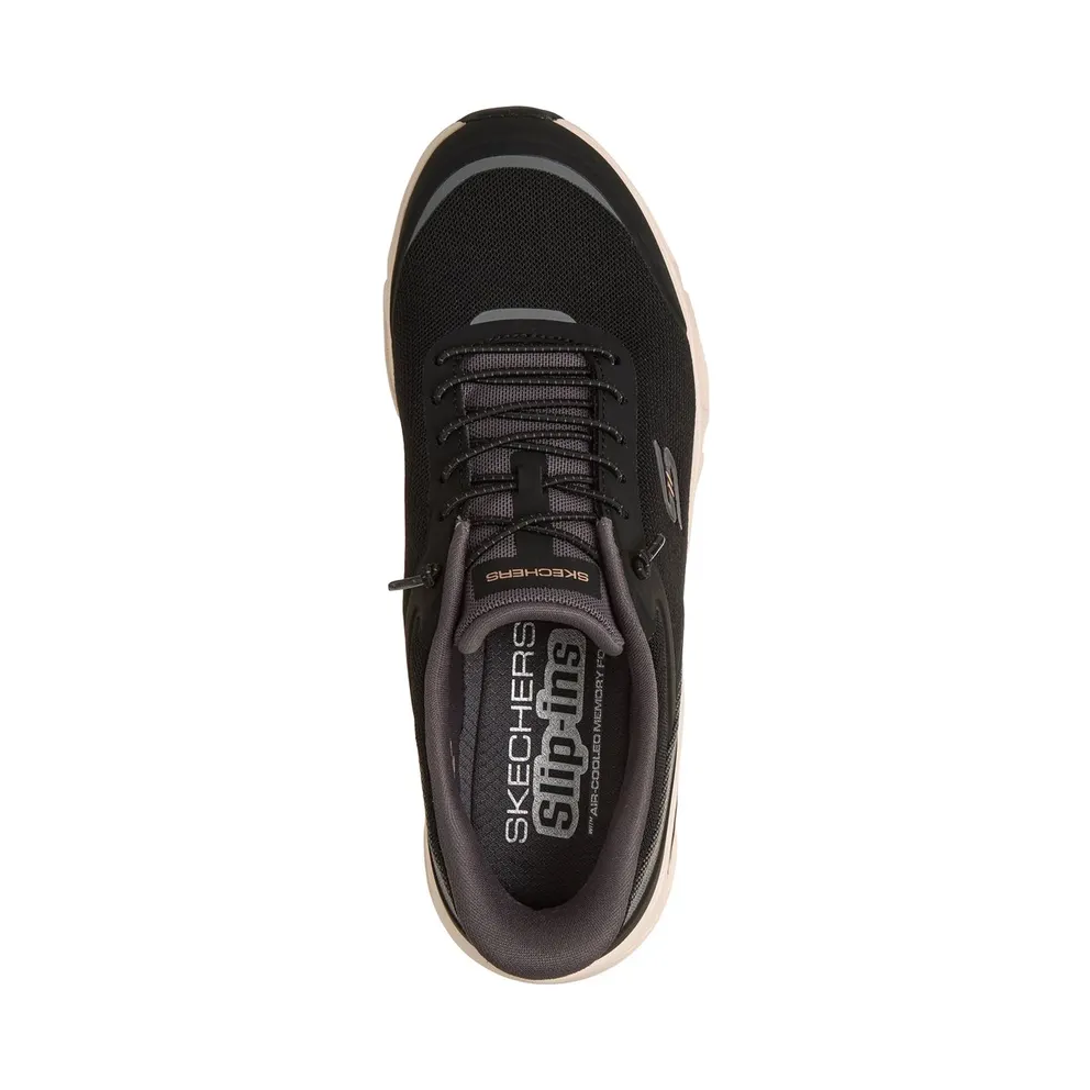 Skechers Slip-ins: Glide-Step Gratify – Everyday Bliss Sneaker Black/Natuurlijk