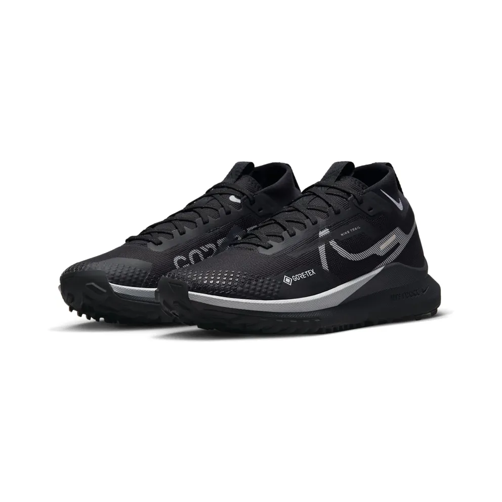 Nike React Pegasus Trail 4 GORE-TEX Waterproof Trail Running Black (DJ7929-001)