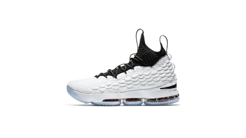 Nike LeBron 15 Graffiti White/Black-Black-University Red (AQ2363-100)