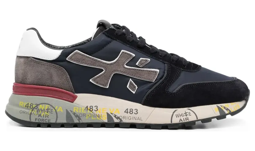 Premiata Mick low-top sneakers – Blauw (MICK6421)