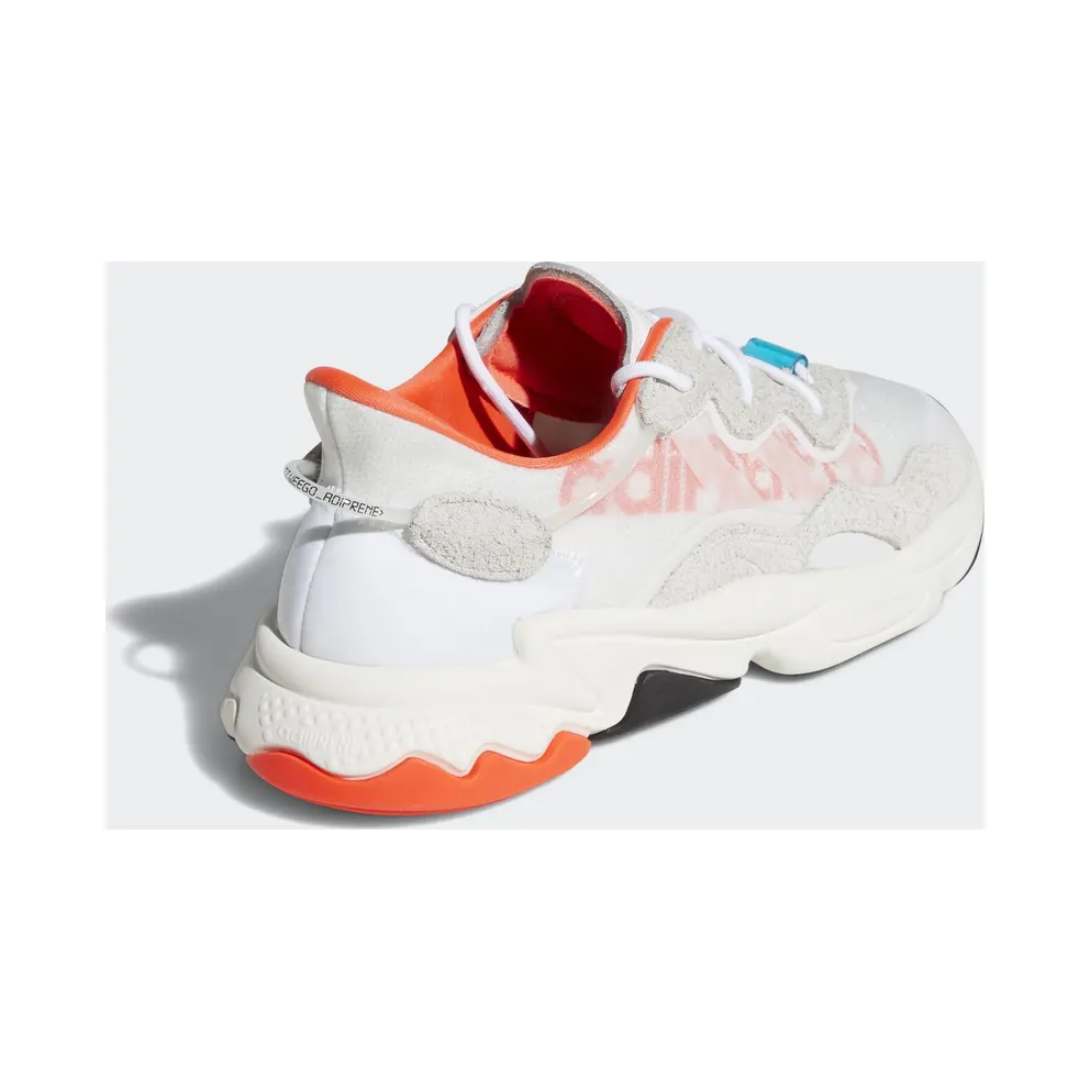 adidas Ozweego Big Logo White Solar Red Footwear White/Solar Red/Crystal White (EH0252)