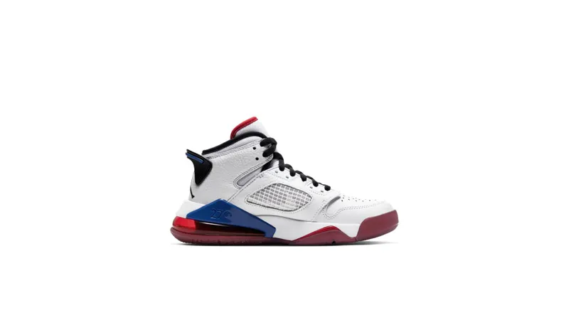 Jordan Mars 270 White University Red (GS) White/University Red/Rush Blue (BQ6508-104)