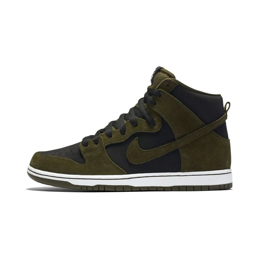 Nike SB Dunk High Pro Loden (2017) – “Medium Olive / Black / White” (854851-330)