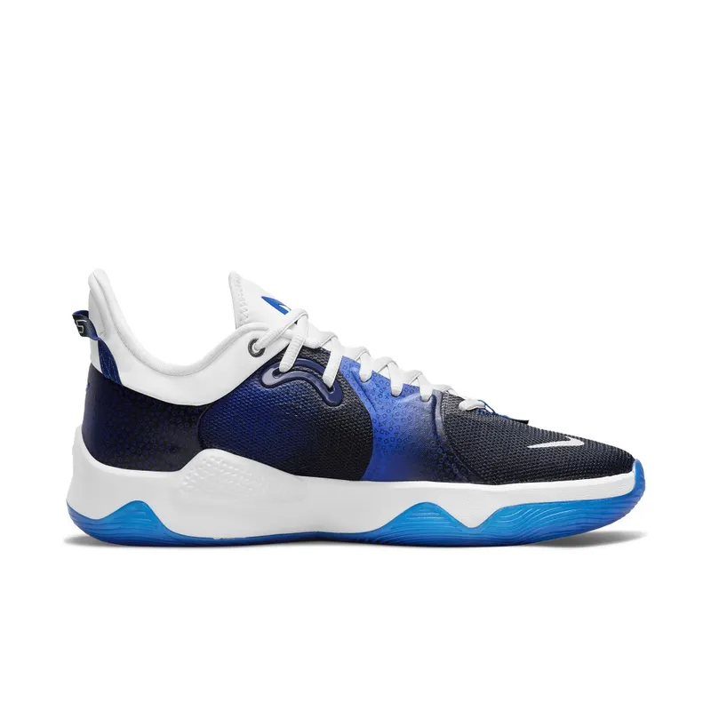Nike PG 5 ‘PlayStation’ Flip (2021) – “Racer Blue / Laser Blue / Deep Royal Blue / White / Multi-color” (CW3144-400)