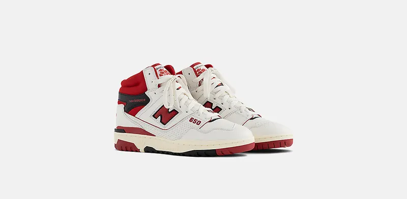 New Balance 650R x Aime Leon Dore White Red (BB650RE1)