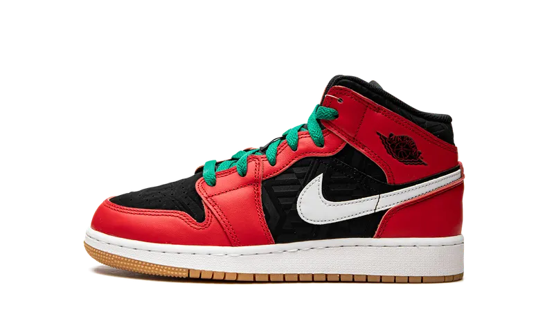 Jordan 1 Mid SE GS “Christmas” (DQ8418-006)