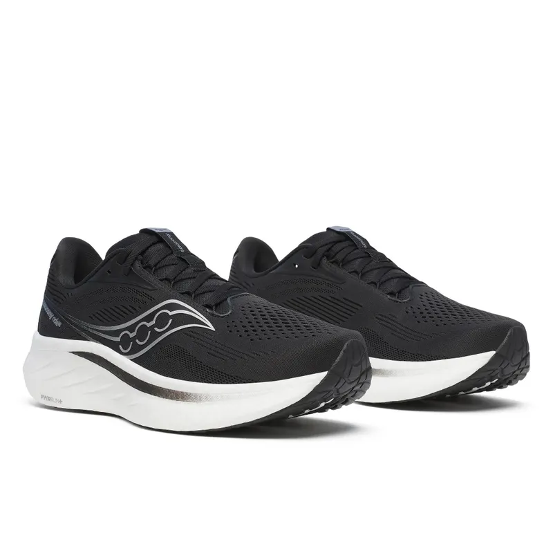 SAUCONY Ride 18 “Black / White” (S21000-100)