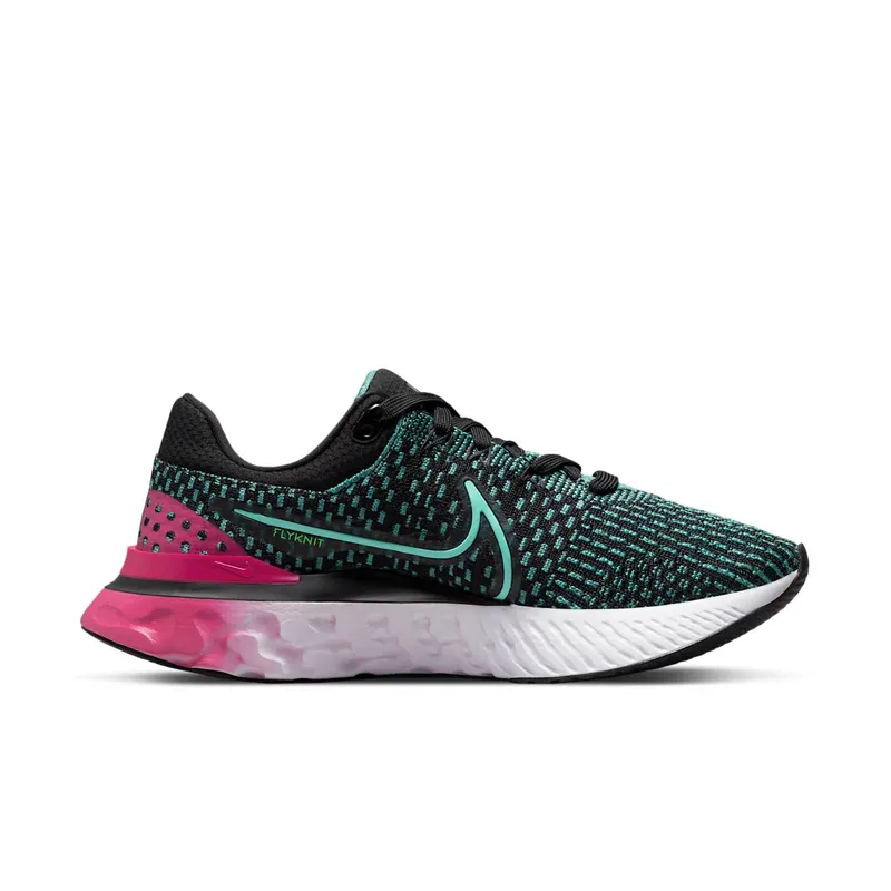 Nike React Infinity Run Flyknit 3 Road Running Black (DD3024-003)