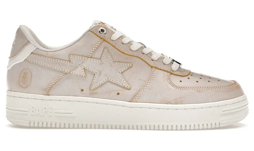 A Bathing Ape Bape Sta Wear Away Paint Beige (001FWJ301012_BEI)