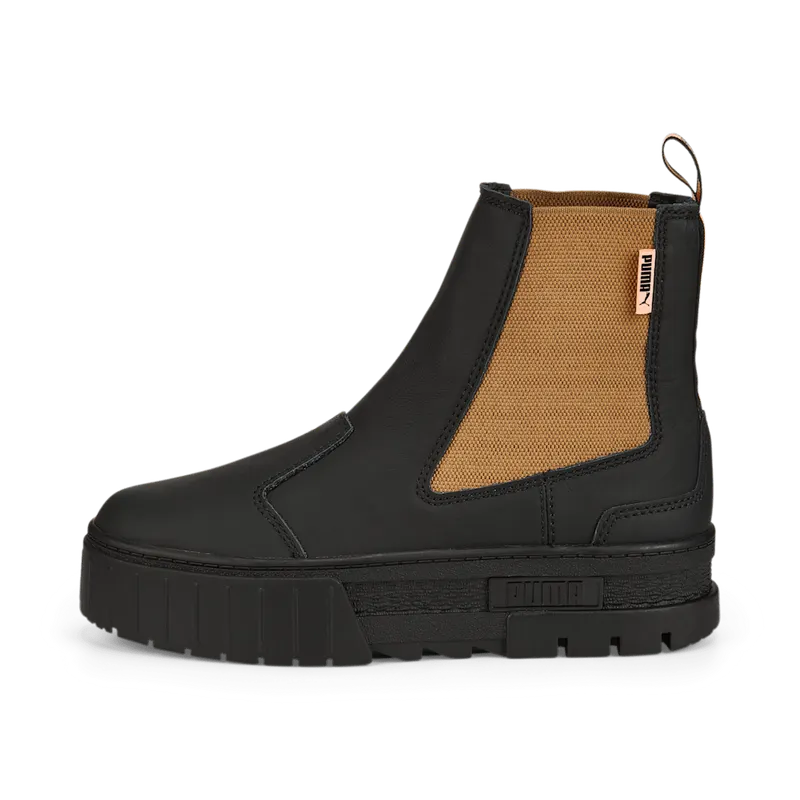 Puma Mayze Pop Chelsea wandelschoen Black (384549-03)