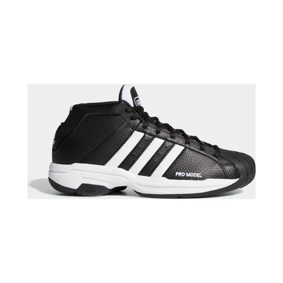 adidas Pro Model 2G Basketballschuh Core Black / Cloud White / Core Black (FW3670)