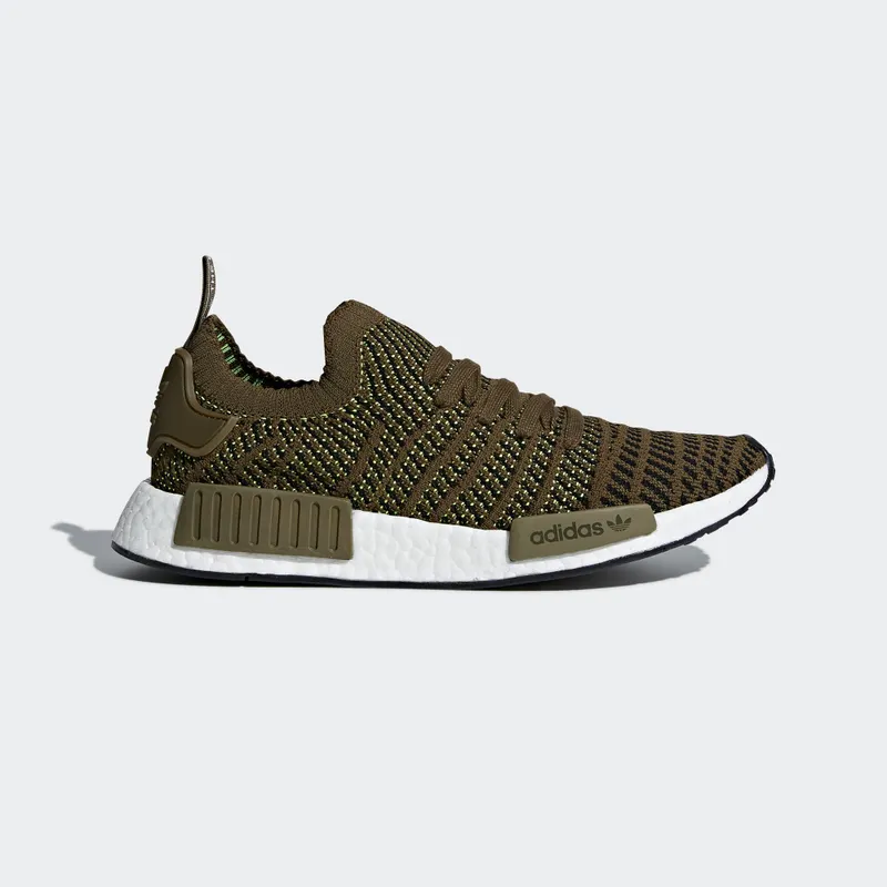 adidas NMD R1 STLT Trace Olive Trace Olive/Core Black/Solar Lime (CQ2389)