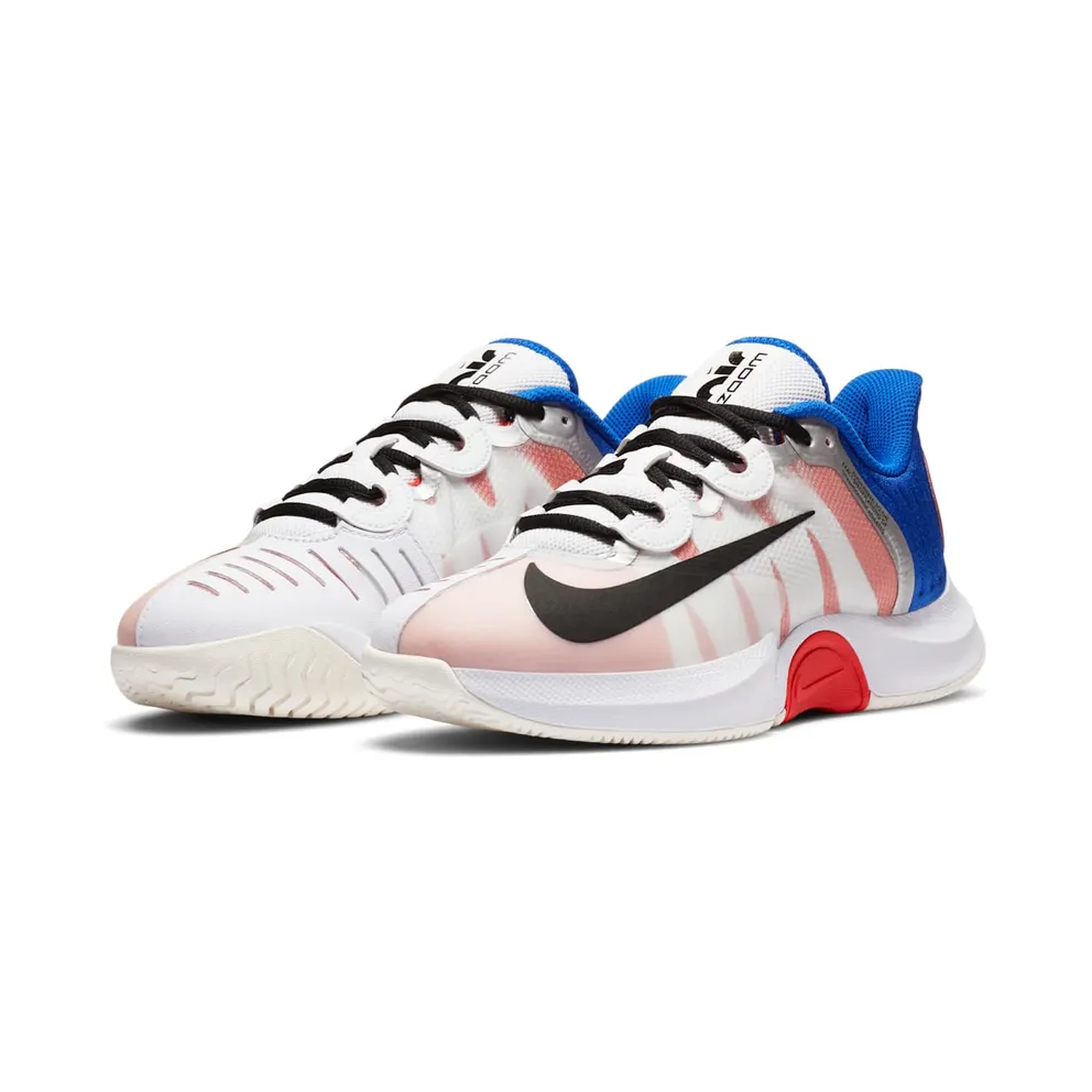 Nike Court Air Zoom GP Turbo White Racer Blue Light Crimson (W) White/Racer Blue-Light Crimson-Black (CK7580-100)