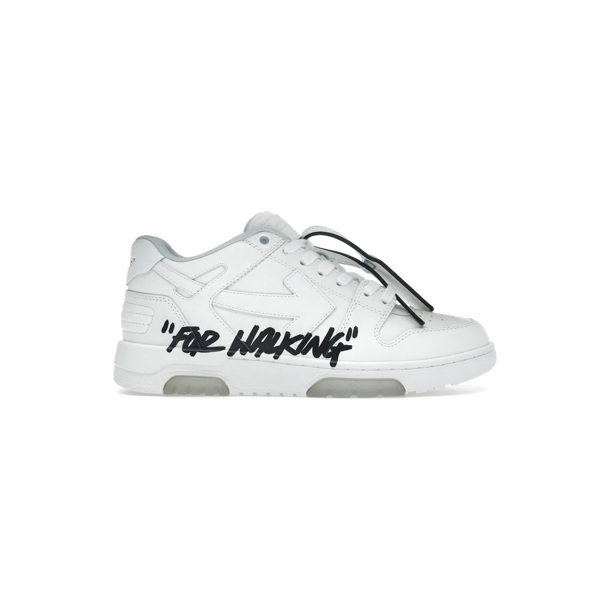 OFF-WHITE Out Of Office OOO Low Tops For Walking White (OMIA189C99LEA01A0110)