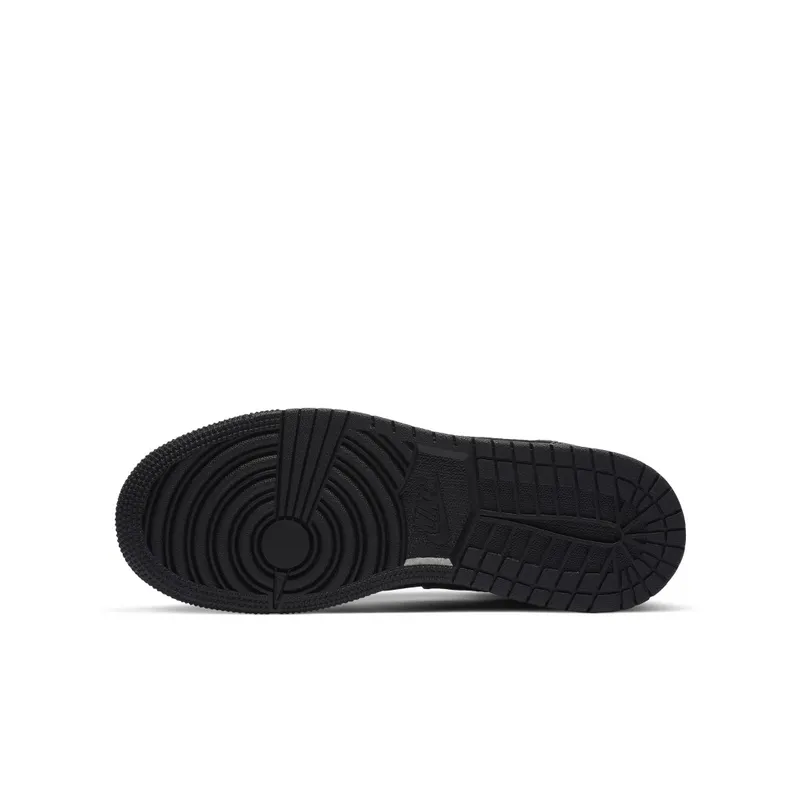 Air Jordan 1 Mid Older Kids’ Black (554725-091)