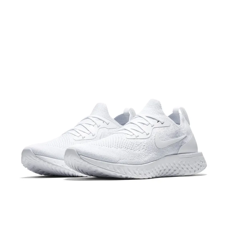 Nike Epic React Flyknit True White True White/White-Pure Platinum (AQ0067-102)